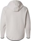 Am image of a Custom Under Armour Mens Unstoppable Fleece Full Zip in Summit White/Black!