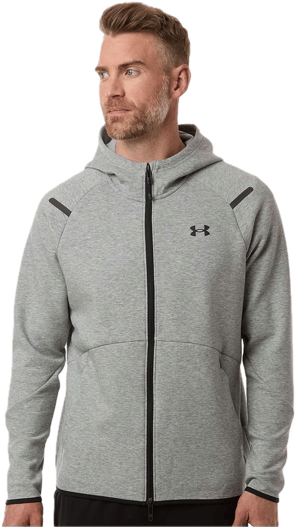 An image of a Custom Under Armour Mens Unstoppable Fleece Full Zip!
