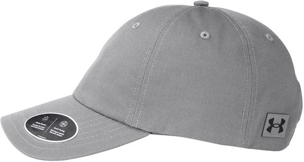 An image of a Custom Under Armour Team Chino Hat in Grey!