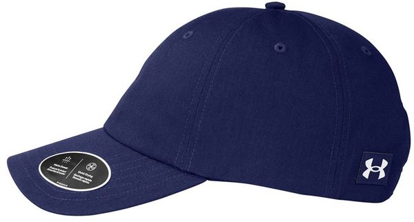 An image of a Custom Under Armour Team Chino Hat in Midnight Navy!