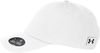 An image of a Custom Under Armour Team Chino Hat in White!