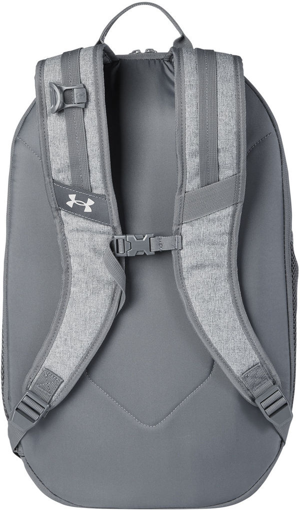 Am image of a Custom Under Armour Team Hustle Backpack in Castle Rock!