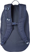 Am image of a Custom Under Armour Team Hustle Backpack in Midnight!