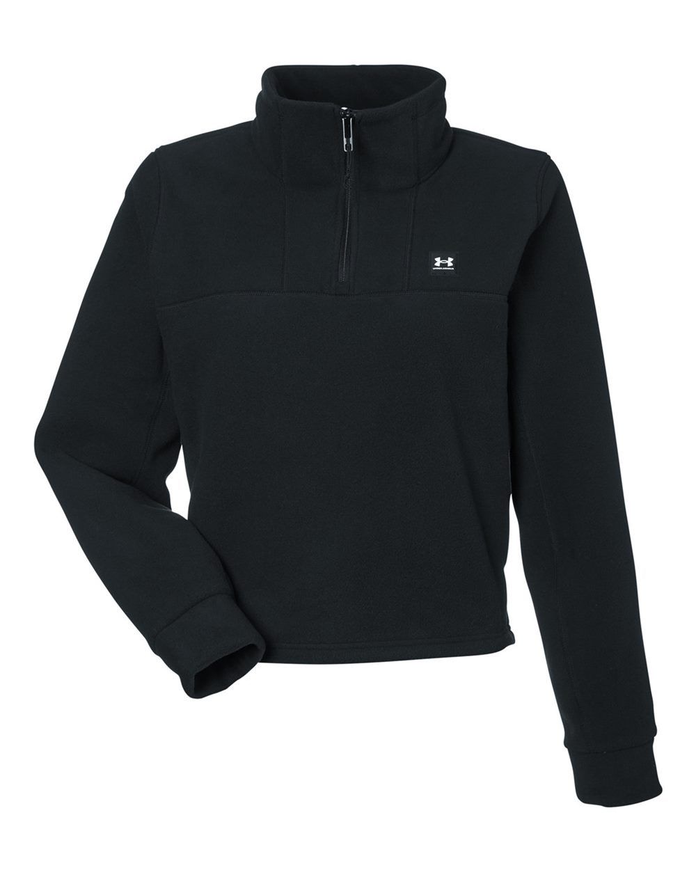 Under Armour Womens Expanse Fleece Half Zip in Black