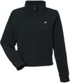 Am image of a Custom Under Armour Womens Expanse Fleece Half Zip in Black!
