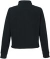Am image of a Custom Under Armour Womens Expanse Fleece Half Zip in Black!