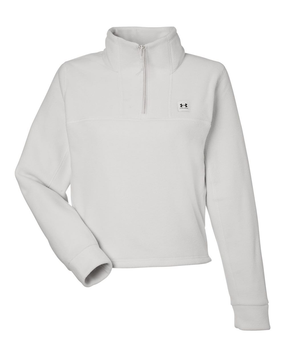 Under Armour Womens Expanse Fleece Half Zip in Sum White