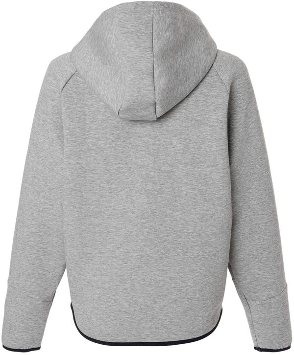 An image of a Custom Under Armour Womens Unstoppable Fleece Full Zip in Mod Grey/Black!