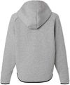 An image of a Custom Under Armour Womens Unstoppable Fleece Full Zip in Mod Grey/Black!