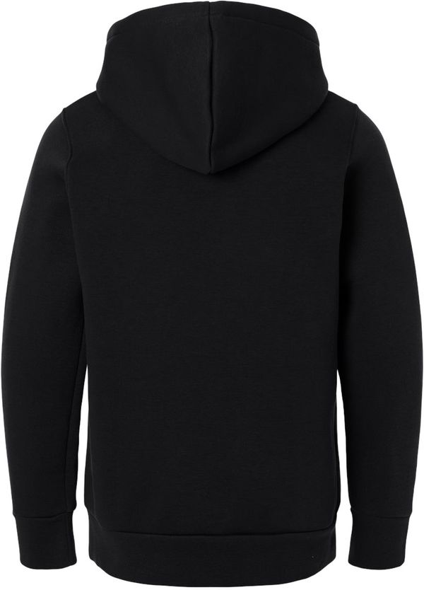 An image of a Custom Under Armour Youth Team Icon Fleece Hooded Sweatshirt in Black/White!