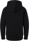 An image of a Custom Under Armour Youth Team Icon Fleece Hooded Sweatshirt in Black/White!
