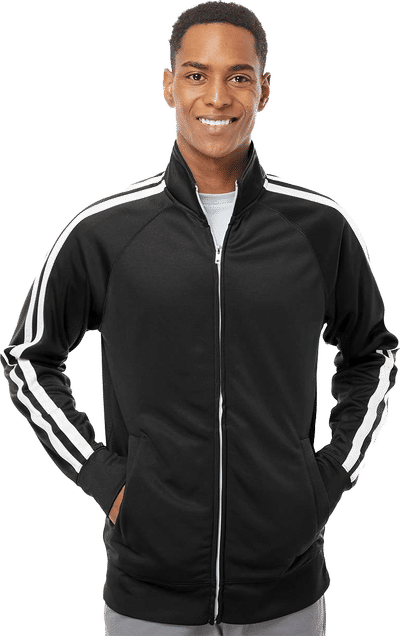 An image of a Custom Unisex Poly Tech Full Zip Track Jacket!