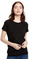 An image of a Custom US Blanks Ladies Made in USA Short Sleeve Crew TShirt!