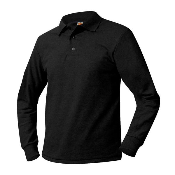 Long Sleeve Polo Fruit Of The Loom Polo Shirts Amazon Custom