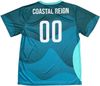 Am image of a Custom Sublimated Unisex V Neck Jersey in Essential!