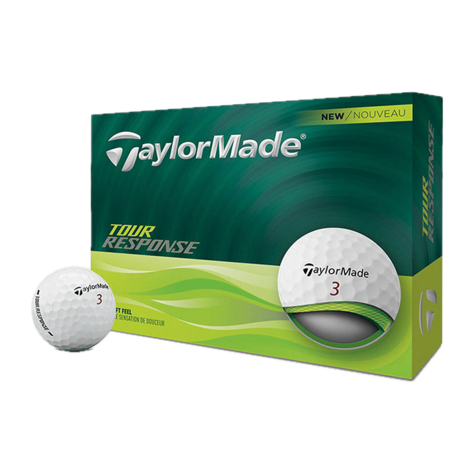 An image of custom golf balls that you can print your logo or design on!
