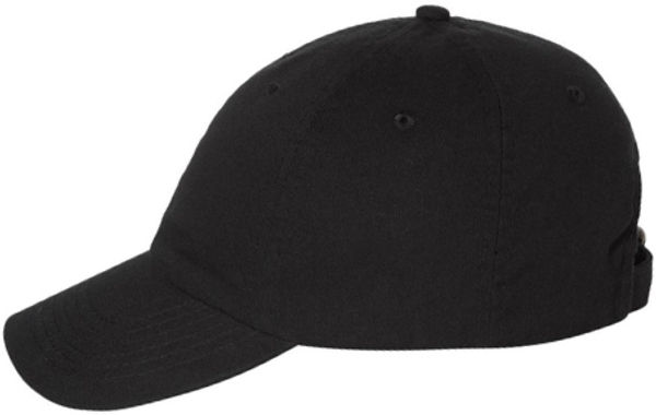 An image of a Custom Valucap Adult Bio Washed Classic Dad's Cap in Black!