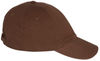 An image of a Custom Valucap Adult Bio Washed Classic Dad's Cap in Brown!
