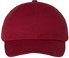 An image of a Custom Valucap Adult Bio Washed Classic Dad's Cap in Cardinal!