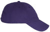 An image of a Custom Valucap Adult Bio Washed Classic Dad's Cap in Purple!