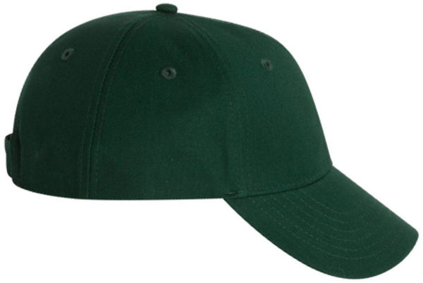 An image of a Custom Valucap Chino Cap in Forest!
