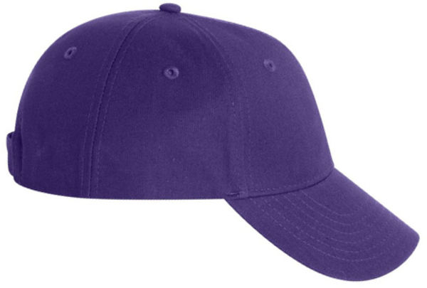 An image of a Custom Valucap Chino Cap in Purple!