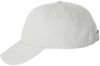 An image of a Custom Valucap Chino Cap in White!