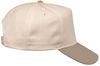 An image of a Custom Valucap Five Panel Cap in Khaki!
