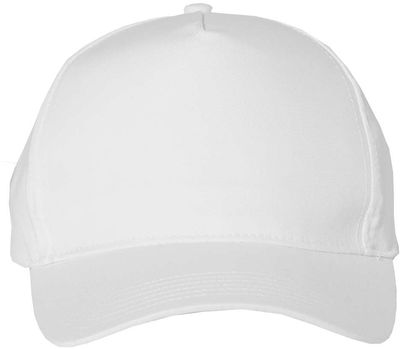 Am image of a Custom Valucap Five Panel Cap in White!