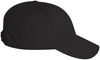 An image of a Custom Valucap Lightweight twill Cap in Black!