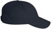 An image of a Custom Valucap Lightweight twill Cap in Navy!