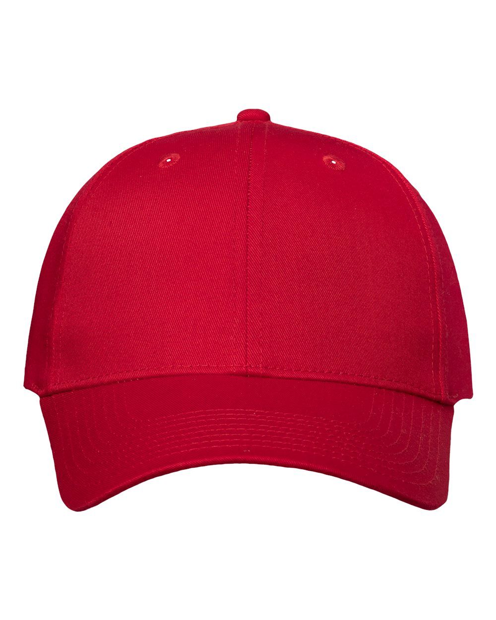 Valucap Lightweight twill Cap in Red