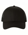 An image of a Custom Valucap Mesh Back Trucker Cap in Black!