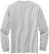 Am image of a Custom Volunteer Knitwear All American Long Sleeve Tee in Athletic Heather!