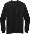 Am image of a Custom Volunteer Knitwear All American Long Sleeve Tee in Deep Black!