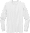 Am image of a Custom Volunteer Knitwear All American Long Sleeve Tee in White!