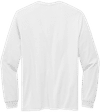 Am image of a Custom Volunteer Knitwear All American Long Sleeve Tee in White!