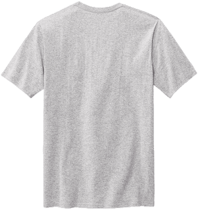 Am image of a Custom Volunteer Knitwear All American Pocket Tee in Athletic Heather!