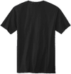 Am image of a Custom Volunteer Knitwear All American Pocket Tee in Deep Black!
