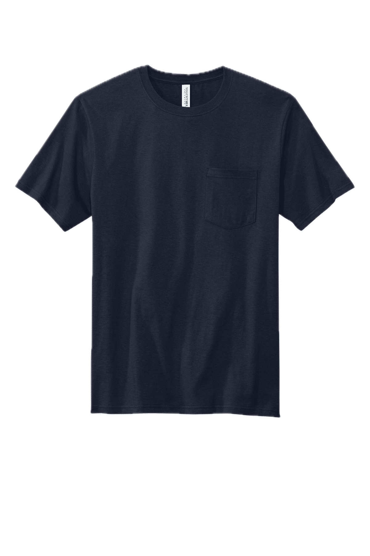 Volunteer Knitwear All American Pocket Tee in Strong Navy