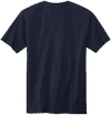 Am image of a Custom Volunteer Knitwear All American Pocket Tee in Strong Navy!