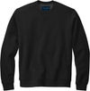 Am image of a Custom Volunteer Knitwear Chore Fleece Crewneck in Black!