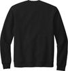 Am image of a Custom Volunteer Knitwear Chore Fleece Crewneck in Black!