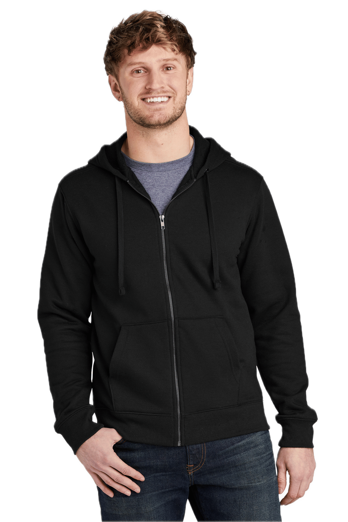 Volunteer Knitwear Chore Fleece Full Zip Hoodie