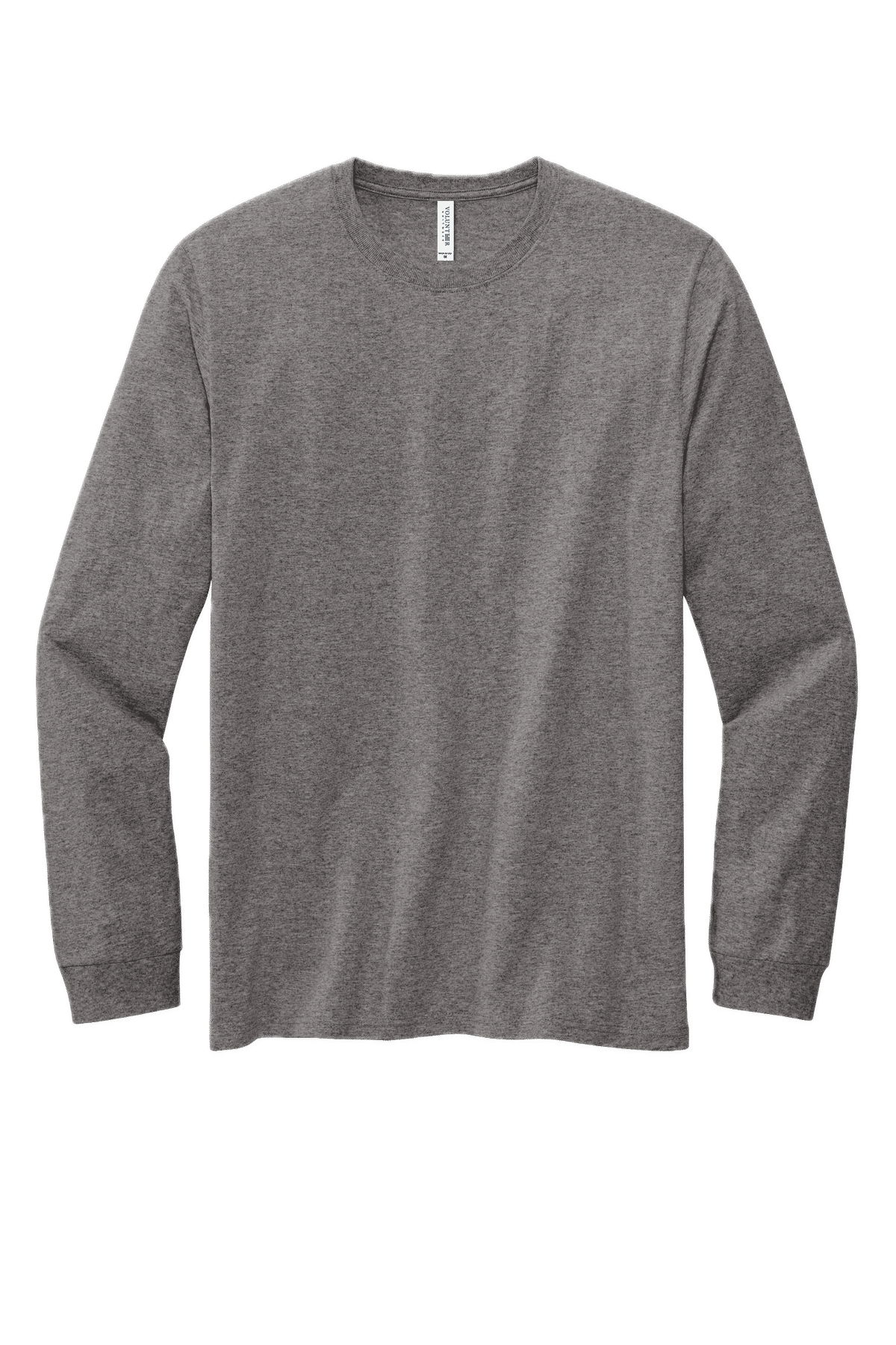 Volunteer Knitwear Chore Long Sleeve Tee in Dark Heather Grey