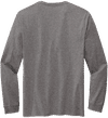 Am image of a Custom Volunteer Knitwear Chore Long Sleeve Tee in Dark Heather Grey!