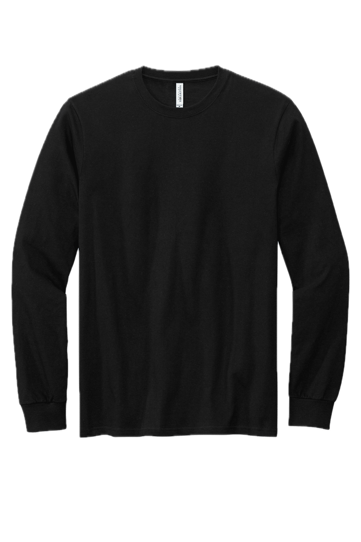 Volunteer Knitwear Chore Long Sleeve Tee in Deep Black