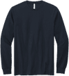 Am image of a Custom Volunteer Knitwear Chore Long Sleeve Tee in Strong Navy!