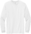 Am image of a Custom Volunteer Knitwear Chore Long Sleeve Tee in White!