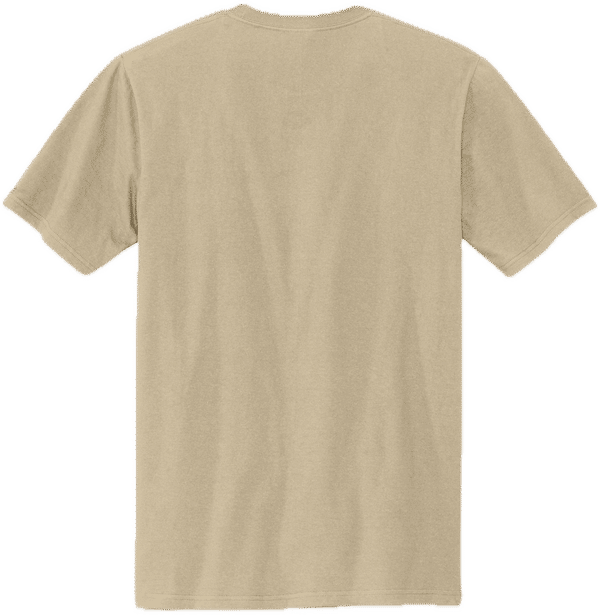 Am image of a Custom Volunteer Knitwear Chore Tee in Sand Dune!